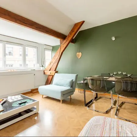 Coconing, 2 Chambres, 60 M2, Centre Lejlighed