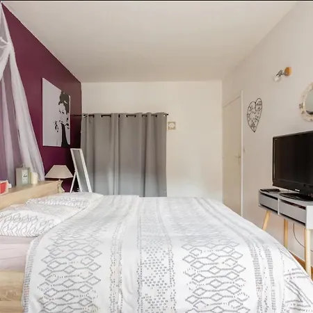 Apartment 3 Cocooning, 54m2, Centre Valenciennes
