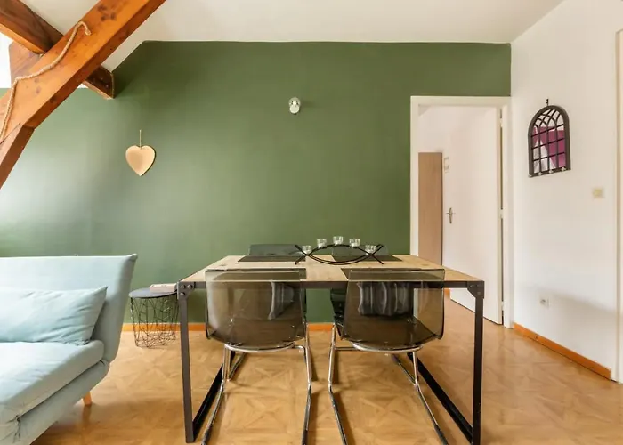 Apartamento T3 Cocooning, 54m2, Hypercentre, Petit-Déjeuner Valenciennes